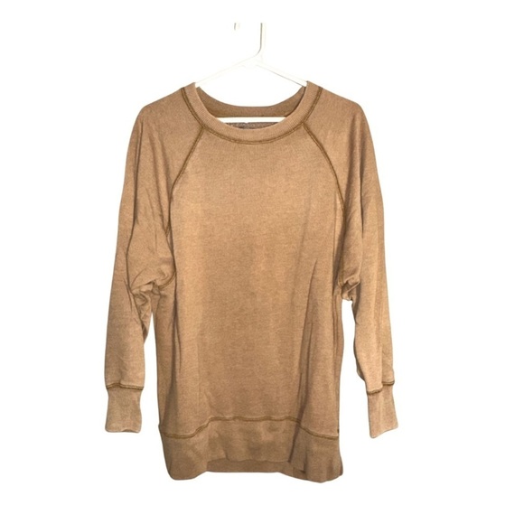 Aerie Brown Crewneck Sweatshirt - Size Small - Picture 1 of 13